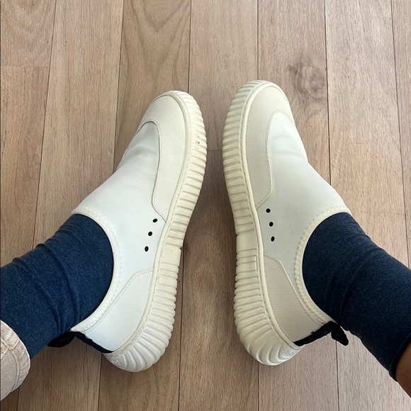 OSKLEN White Loafers with Textured Sole - Picture 2 of 6